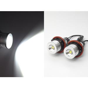 BMW イカリング用LED 高光度５W クリアホワイト E39/E60/E61/E63/E64/E65/E66/E53/E87【2095】｜mfactory-yashop