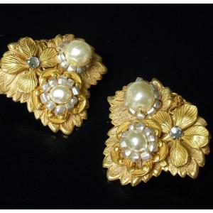 MIRIAM HASKELL（ミリアムハスケル） ヴィンテージ フラワーブローチ