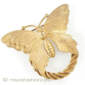 LOEWE（ロエベ） 送料無料 フェイクパール ブローチ ゴールド ホワイト