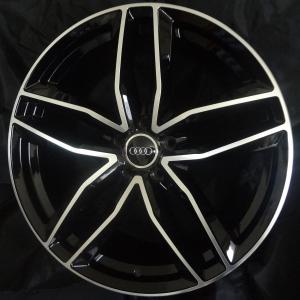 アウディ対応 A1196(9.0J+42 112×5H) (20インチ,ブラック,ホイール,1台