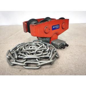 中古 KITO 250kg小型手動トロリ 新でん