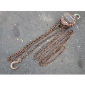 中古 KITO 2tonチェーンブロック M2 新でん