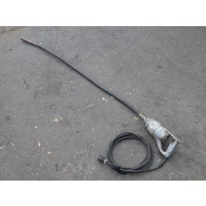 中古 EXEN フレキ部約1.6m Φ32mmコンクリートバイブレーター  新でん