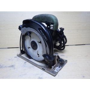 中古 日立工機(HiKOKI) 165mm電動丸のこ C6MB4 ベース破損有 新でん