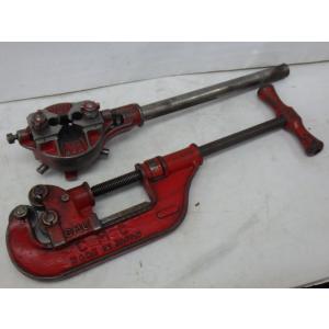 中古 SMS 手動ねじ切り機 3/4 SRB NO.1 CMC パイプカッタ― NO.2 6A-50...