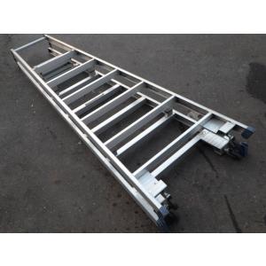 中古 Pika 6尺上わく付き専用脚立 SEG-A180 新でん