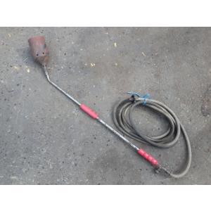 中古  LPGハンドトーチガスバーナー φ100mm アスファルトバーナー 新でん
