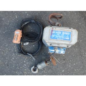 中古 富士製作所 120kgシルバーホイスト VX-120 新でん