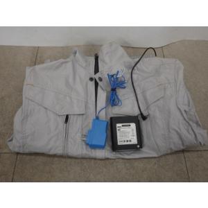 中古 空調服バッテリー／ファン 長袖ブルゾン Lサイズ LI-ULTRA1 新でん