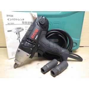中古良品 RYOBI リョービ インパクトレンチ IW-2000 新でん