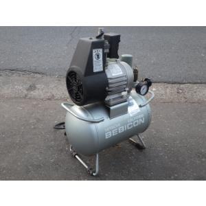 中古 日立 オイルフリーコンプレッサ 0.2OP-5S 新でん