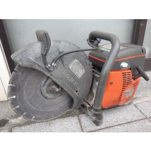 中古 ハスクバーナ 300mmエンジンカッター K760 刃付き 新でん