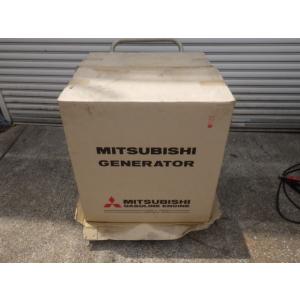 中古美品 三菱 ポータブルガス発電機 MGC2200G 稼動約55時間 LPガスボンベ必要 新でん