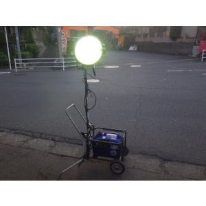 中古良品 ヤマハ インバーター 発電機 EF900iS 新ダイワ SM40-B 一灯 投光器 60H...