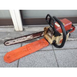 中古 スチール STIHL エンジンチェーンソー 025 MS250 新でん