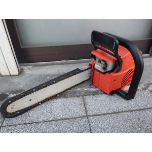 中古 マキタ makita エンジンチェーンソー MDE335 ガイドバー35cm 新でん