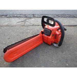 中古 共立エコー 35.8cc エンジンチェーンソー V3700 ガイドバー35cm 25AP-76...