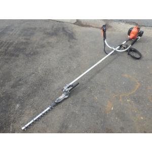 中古 源平刃物 WesG 安心トリマー エンジン式ヘッジトリマ  新でん