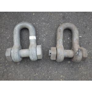 中古 シャックル 2個セット TAIYO 10t SWL10T 新でん