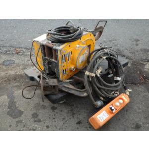 中古 リョービ/京セラ 200kg小型電動ウインチ WI-211 2スピード 揚程約28m 新でん