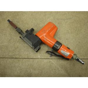 中古 不二空機 エアーベルトサンダー FBS-1-1 ベルト幅10mm長さ330mm 新でん