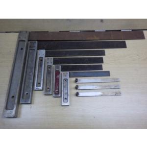 中古 スコヤ アルミ台付き くせがね 自由定規 ９点セット 新でん