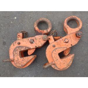 中古 イーグル 4ton横吊りレンフロークランプ ABA 2個セット 新でん