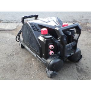 中古ジャンク扱い 日立工機(HiKOKI) 高圧エアコンプレッサー EC1445H3 満タン9分20...