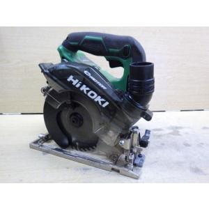 中古良品 HiKOKI(日立工機) 36Vコードレス集じん丸のこ C3605DYC 本体のみ 新でん