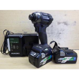 中古美品 HiKOKI(日立工機) 36Vコードレスインパクトドライバー WH36DC 新でん