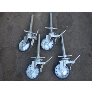中古  200mmローリングタワーキャスター ジャッキ 4個セット 新でん