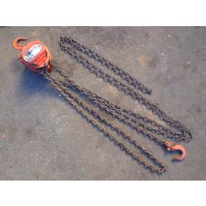 中古 象印 500kgチェーンブロック K-75 新でん