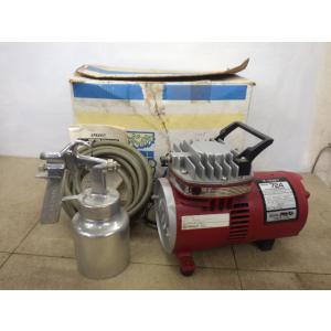 中古 アサヒペン THOMAS エアーコンプレッサー MODEL724 エアブラシ 新でん