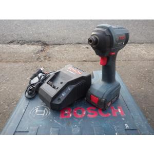 中古 ボッシュ BOSCH 14.4Vインパクトドライバー GDR1440-LI 新でん