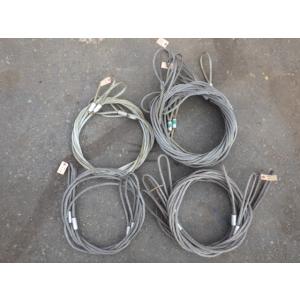 中古  ワイヤーロープ φ9mm 3mx2 4mx4 5mx2 6mx6本 新でん