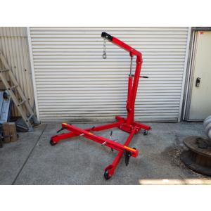 中古 1ton エンジンクレーン エンジン ホルダー ハンガー 500kg 店舗引取歓迎 新でん