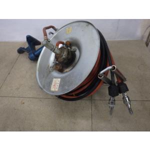 長期保管品 サトーキカイ 自動巻き ガスホースリール 10m アンティーク 昭和44年