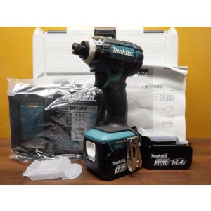 数回使用美品 マキタ makita 14.4V充電式インパクトドライバー TD138DRFX 新でん