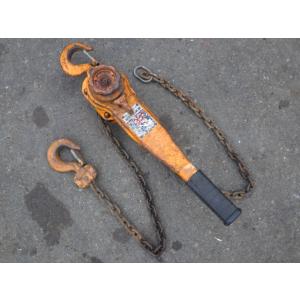 中古 KITO 1.5tonレバーブロック L4 新でん