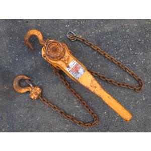 中古 KITO 1.5tonレバーブロック L4 新でん