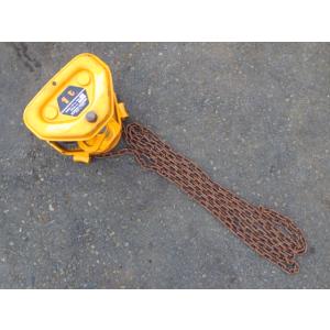 中古 KITO 1ton手動チェーントロリー TS2 チェーン2.5m 新でん