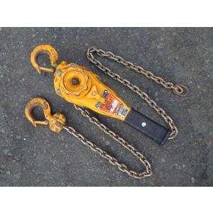 中古 KITO 0.8t レバーブロック LB008 新でん