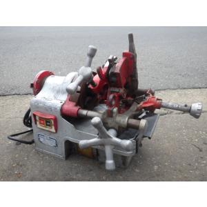 中古 REX ねじ切り機 パイプマシン N40A3 新でん