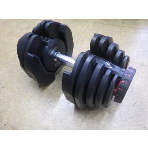 中古  ダンベル 可変式 40kg アジャスタブルダンベル 筋トレ クイックダンベル 新でん