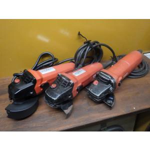 中古 HILTI 100mmディスクグラインダー AG100-7 DAG100-S３台セット 新でん