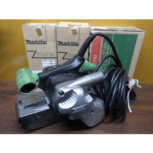 中古 日立工機(HiKOKI) 75mm電動ベルトサンダー SB8V2 未使用サンドペーパー付(30...