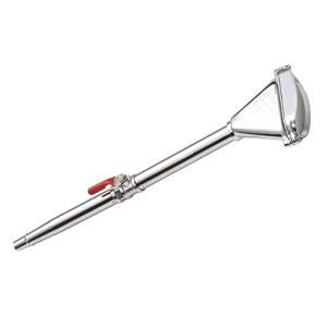 栄工業 MIZUMAKI 散水ノズル シルバー ホース内径15~18mm コックタイプ PL-19