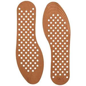 Plapper 抗菌 靴ソール 中敷き インソール 銅配合 縦27×横9cm 厚さ4mm 革靴 ブーツ 安全靴 防臭 日本製 E-01P 2枚組