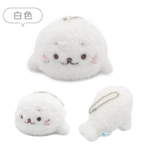 しろたん ふわふわキーホルダー 〔単品〕 白 ...の詳細画像3