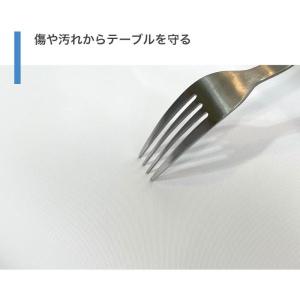切り売り テーブルクロス ビニール 白 ホワイ...の詳細画像2
